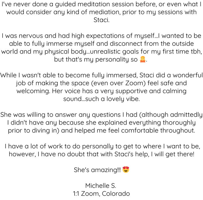 Michelle S. Michelle S.